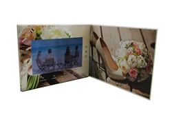 Hardback 10.1inch Video Brohcure Media Advertising LCD Displayer
